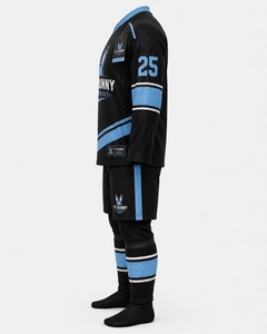 Uniforme de hockey sur glace haut de gamme avec tissu durable, confort respirant et coupe professionnelle, conçu pour les entraînements, les matchs et les tenues d'équipe. - Product Image 5