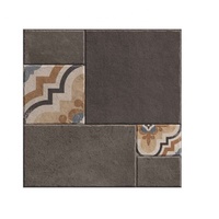 Nouvelles dalles de sol en porcelaine vitrifiée 400x400, aspect brique, antidérapantes, design rustique, résistantes à la saleté, isolation thermique, pour véranda extérieure