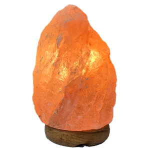 Lampe de sel de l'Himalaya haute technologie à changement de couleur, forme de roche naturelle, 2-3 kg, lumière bien-être, KOSHER par M Salt - Product Image 2
