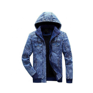 Chaqueta vaquera de algodón pesado para hombre al por mayor, suministro de fabricante a granel para tiendas de ropa vintage - Product Image 4