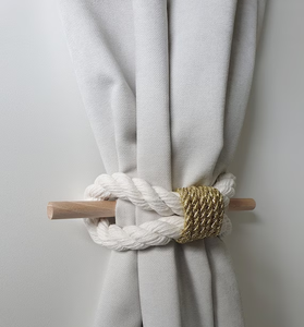 Nuevo Diseño: Soporte de Papel Higiénico de Cuerda con Asa de Madera, Ganchos Artesanales y Organizador de Pared - Product Image 2