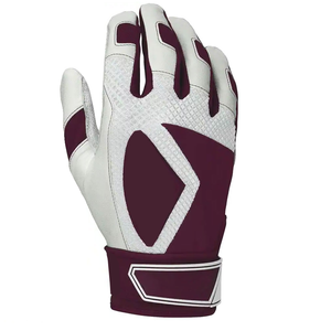 Guantes de Béisbol de Piel de Cabra Cabretta de Primera Calidad, Ambidiestros, Cierre de Gancho y Bucle, Acolchados, Soporte Reforzado para la Muñeca, Antideslizantes - Product Image 6