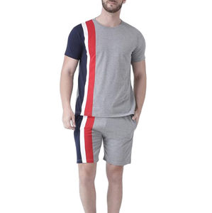 Conjunto de Verano Personalizado para Hombre, Traje Transpirable de Manga Corta y Pantalones Cortos, Conjunto de Dos Piezas, Conjunto Deportivo de Dos Piezas para Hombre - Product Image 1