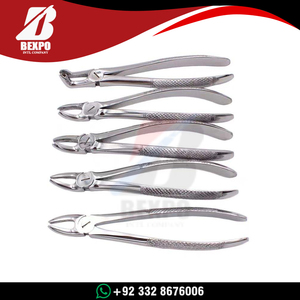 Kit de 10 Piezas de Fórceps para Extracción Dental, Acero Inoxidable, Herramientas Dentales para Adultos, Instrumentos de Cirugía Ortodóntica - Product Image 2