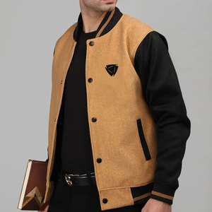 Veste de baseball durable, prête pour l'équipe, avec fermeture à boutons et intérieur doux pour un confort optimal, veste d'hiver - Product Image 2
