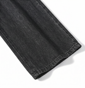 Jeans en denim pour femmes, coupe skinny, couleur unie, respirant, taille mi-haute, décontracté, doux - Product Image 3