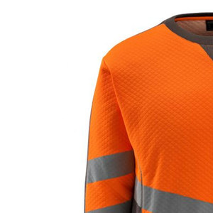 เสื้อกันหนาวแขนยาวแบบสะท้อนแสงสำหรับงานความปลอดภัยระดับ 3 - Product Image 4