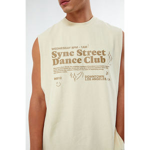 Nouveaux débardeurs sans manches pour hommes 2026, couleur unie, 100 % polyester, séchage rapide, respirants, écologiques, style urbain, été - Product Image 2