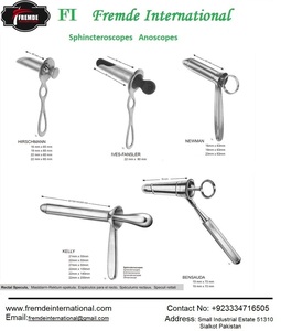 Spéculums rectaux Sims et Czerny, Spéculum rectal Mathieu en acier inoxydable certifié CE et ISO - Product Image 6
