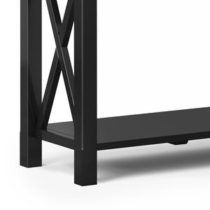 Kitchener <b>Black</b> Console <b>Sofa</b> <b>Table</b> - Product Image 4