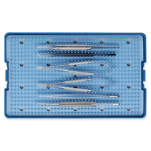 Juego de microinstrumentos Castroviejo para cirugía ocular, herramientas quirúrgicas manuales reutilizables de acero inoxidable, calidad grado A+ - Product Image 6