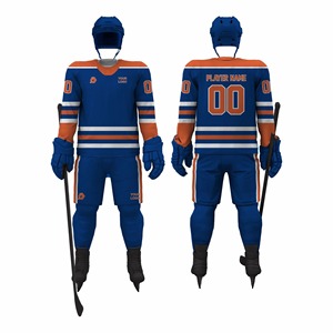 Proveedor de Uniformes de Hockey sobre Hielo Personalizados de Alta Gama, Pantalones y Jersey de Hockey Transpirables de Alto Rendimiento al por Mayor - Product Image 1