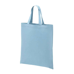 Sac fourre-tout en toile de coton biologique à poignée courte, sac de courses écologique et durable - Product Image 3