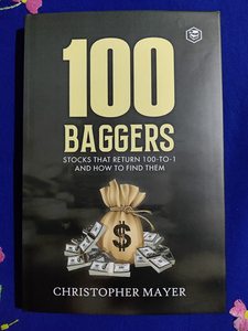 100 Baggers โดยคริสโตเฟอร์ ดับเบิลยู เมเยอร์ หนังสือปกอ่อนเกี่ยวกับการลงทุนในตลาดหุ้น - Product Image 1