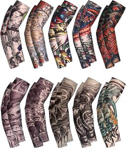 Cycling Arm Sleeves Camouflage Print Men Anti-Uv Breathable Compression Cooling <b>Cover</b> Adult Outdoor Sport Wear - Product Image 2