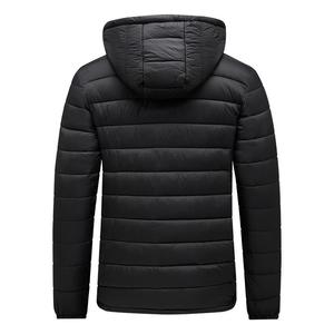 Chaqueta de Invierno Acolchada de Alto Rendimiento con Capucha, Chaqueta Parka Acolchada Gruesa y Aislante, Impermeable, Resistente al Viento, Cálida, para Actividades al Aire Libre - Product Image 4