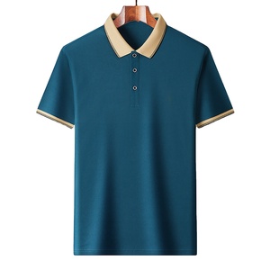 Camiseta Polo de Manga Corta para Hombre, Diseño Personalizado con Logotipo OEM, Nueva Moda de Verano, Estilo Casual y Elegante - Product Image 1