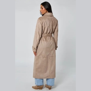 Abrigos de lana de lujo personalizados, abrigos de lana peinada para hombre, abrigos largos de invierno cálidos para hombre y mujer, abrigos de lana de cachemira. - Product Image 2