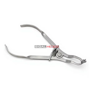 Dental Ivory Light Rubber Dam Clamp Forceps Plier Restorative Endodontic German Stainless Steel Manual Precision Instrument - Product Image 2