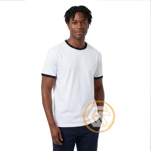 Camiseta de Algodón/Fibra de Bambú con Frente Sólido, para Fraternidad Griega Phi, Cuello Redondo, Corte Regular, Manga Corta, Transpirable, de Secado Rápido, 300g - Product Image 3