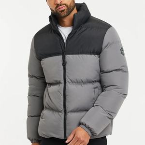 OEM Custom Puffer <b>Jacket</b> Men High Quality Casual Wear Bubble Puffy <b>Jackets</b> Winter Zipper Fur-Trimmed Men's <b>Jackets</b> - Product Image 1