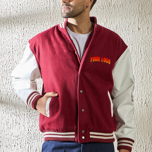 Nouveautés : vestes de baseball pour hommes de qualité supérieure, logo personnalisé, veste varsity pour homme, grandes tailles, vestes varsity homme - Product Image 2