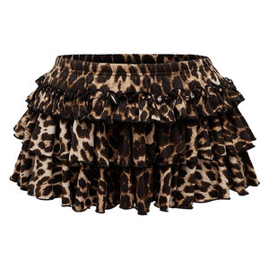 Casual Women <b>Ruffled</b> <b>Skirt</b> Stylish Women <b>Ruffled</b> <b>Skirt</b> Smooth Texture With Flexible Fit And Elegant Layered Ruffle Design - Product Image 1