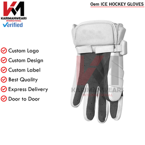 Gants de hockey sur glace personnalisés, gants de hockey haute performance pour l'entraînement et les matchs, équipement de protection OEM - Product Image 4