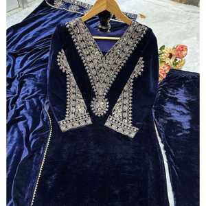 Top de fiesta de diseñador para mujer y conjunto Dupatta Top Plazzo elegante con Dupatta elegante - Product Image 3