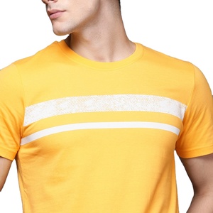 เสื้อยืดผู้ชายแขนสั้นมีลายที่ดูดีมีสไตล์แบบใหม่ - Product Image 2