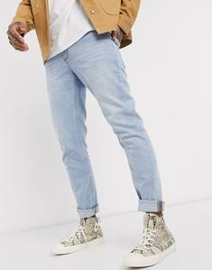 Pantalones vaqueros vintage de corte ajustado, antiarrugas, desgastados, tipo lápiz, nuevo diseño, otoño 2026, para hombre, estilo urbano, apilados - Product Image 3