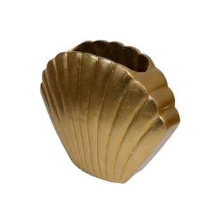 Vase de table en bronze style côtier tendance, pièce décorative faite à la main - Product Image 3