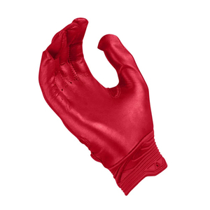 Guantes de Bateo Rojos de Primera Calidad al Por Mayor, con Acolchado de Tela Tejida, Cierre de Gancho y Bucle, Unisex, para Adultos, Guantes de Entrenamiento - Product Image 3