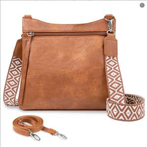 Bolso bandolera para mujer, informal, para las cuatro estaciones, con correa ajustable, múltiples bolsillos, bolso pequeño, otros materiales - Product Image 1