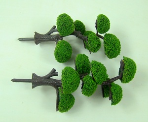 Mini árboles de plástico decorativos de 6 cm, como se muestra en la imagen, el más pequeño, para mayores de 14 años - Product Image 2