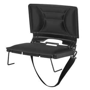 Sedia da Stadio con Cuscino Spesso e Supporto per le Spalle, Sedia Pieghevole Portatile per Gradinate con Schienale Resistente - Product Image 2