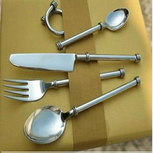 Nouvelle tendance : Couverts de cuisine décoratifs avec manche incrusté de os pour la décoration de table de mariage - Product Image 4