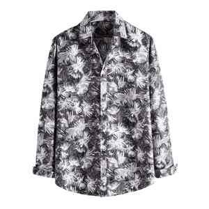 Camisa de franela para hombre con forro polar cálido esencial para el invierno, resistente para exteriores, con estampado por sublimación. - Product Image 4