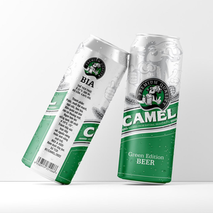 Bière CAMEL en canette 330ml, 4,5% d'alcool, marque privée OEM, usine Vietnamienne, vente en gros, échantillons gratuits - Product Image 3
