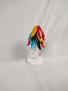 Juego de Posavasos Plegables de Madera Cuadrados al por Mayor, Ecológicos, Modernos, Resistentes al Calor, Decorativos para Mesa de Comedor - Product Image 2