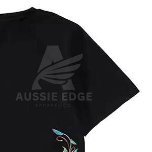 Fabricante de Pakistán, Camisetas con Bordado Único y Diseño de Logotipo Personalizado, Servicios OEM, Camisetas Bordadas para Hombre - Product Image 3