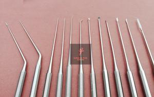 Micro shea, Pinzas de Hartman, Cánula y Tubo de Succión, Juego de 22 Piezas de Acero Quirúrgico Inoxidable, CERTIFICADO CE - Product Image 3