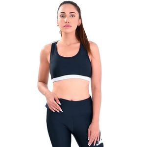 Sujetador de Yoga transpirable antiolor sin costuras súper caliente espalda cruzada almohadilla extraíble de talla grande Spandex/poliéster ropa de gimnasio - Product Image 3
