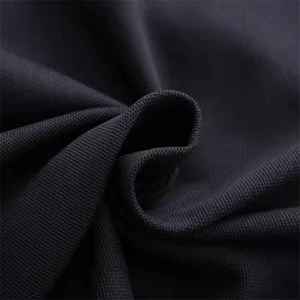 T-shirts noirs personnalisés pour hommes, manches courtes, col rond, 100 % coton peigné, logo imprimé en sérigraphie sur le devant, brodé, formel - Product Image 5