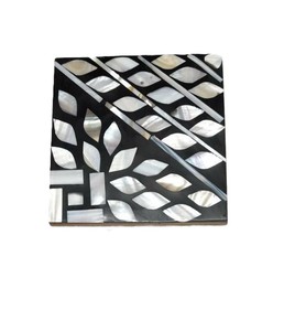 Sous-verre décoratif en nacre la plus récente, finition brillante, pour la maison, le bureau, le restaurant, accessoire de table. - Product Image 6
