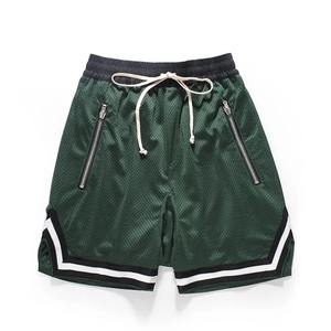 Shorts de sport athlétiques taille haute pour femmes, élégants, en maille, pour le baseball et le jogging, avec poches, shorts de basketball pour femmes - Product Image 4