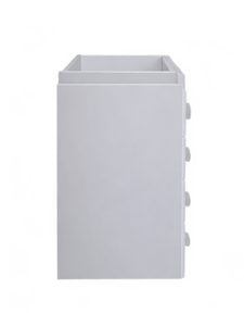Cuna convertible blanca 4 en 1 con cómoda de 4 cajones para bebés - Product Image 5