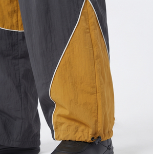 Ensemble de jogging pour homme coupe ample avec épaules tombantes, coupe-vent zippé, 100% Nylon Polyester, style streetwear d'été - Product Image 4