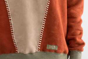 Sudadera con capucha y cremallera de color liso para mujer, con hombros caídos, de forro polar, estilo casual para otoño - Product Image 5