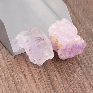 Pierre précieuse Kunzite d'Afghanistan 100% naturelle, sélectionnée à la main, 18x32MM, 2 pièces, cristaux bruts pour la fabrication de bijoux - Product Image 4